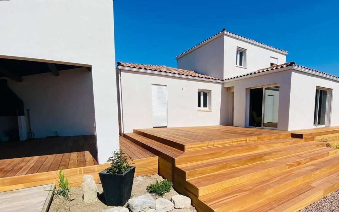 Terrasse et escaliers