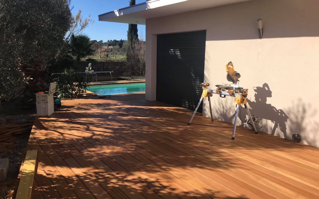 Terrasse bois exotique